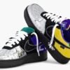Louis Vuitton Nike Air Force 1 Low By Virgil Abloh Black Metallic Silver