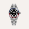 Rolex GMT-Master II “Pepsi” Black Blue Red Bezel Stainless Steel Jubilee 126710BLRO.