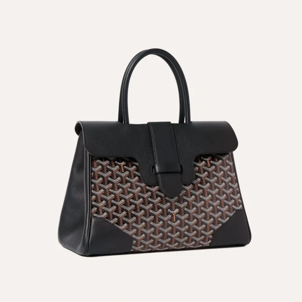 Goyard Saigon Tote Bag Black