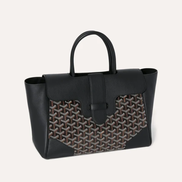 Goyard Saigon Tote Bag Black