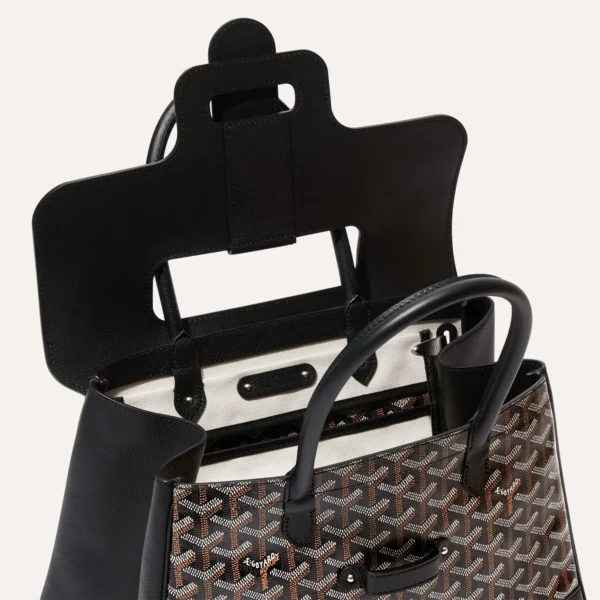 Goyard Saigon Tote Bag Black
