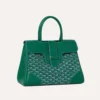 Goyard Saigon Tote Bag Green