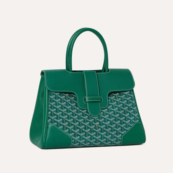 Goyard Saigon Tote Bag Green