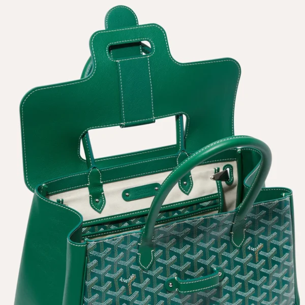 Goyard Saigon Tote Bag Green