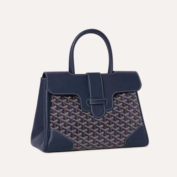 Goyard Saigon Tote Bag Navy Blue