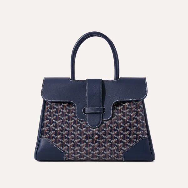Goyard Saigon Tote Bag Navy Blue