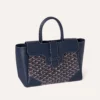Goyard Saigon Tote Bag Navy Blue