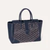 Goyard Saigon Tote Bag Navy Blue