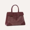 Goyard Saigon Tote Bag Burgundy