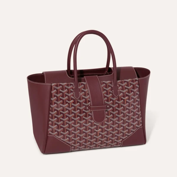 Goyard Saigon Tote Bag Burgundy