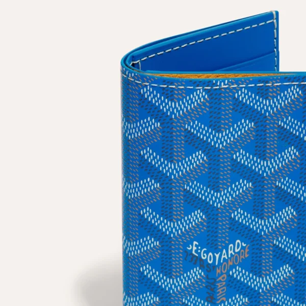 Goyard Saint Pierre Card HolderSky Blue