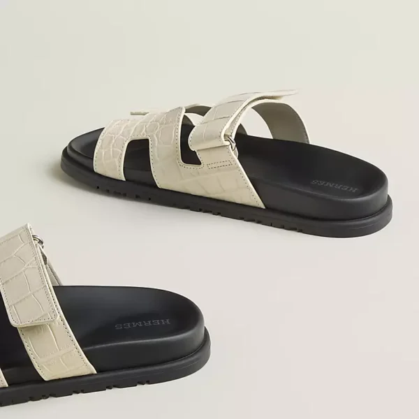 Hermes Chypre Sandal Beige Glaise