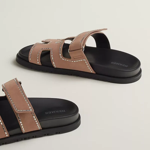 Hermes Chypre  Sandal Rose Perle / Noir