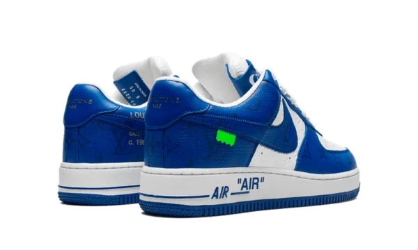Louis Vuitton Nike Air Force 1 Low By Virgil Abloh White Royal