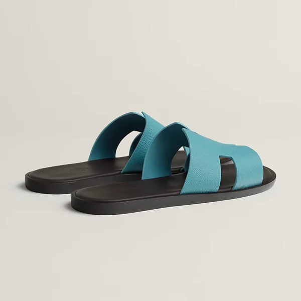 Hermes Izmir Bleu Minéral / Marron Ébène