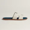 Hermes Izmir Blanc De Paris / Bleu Celeste