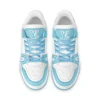 Louis Vuitton Trainer Low White Sky Blue