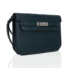 Hermes Kelly Depeche 25 Croco Vert Rousseau Palladium Hardware