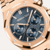 Audemars Piguet Royal Oak Chronograph 41mm, Pink Gold, Blue Dial