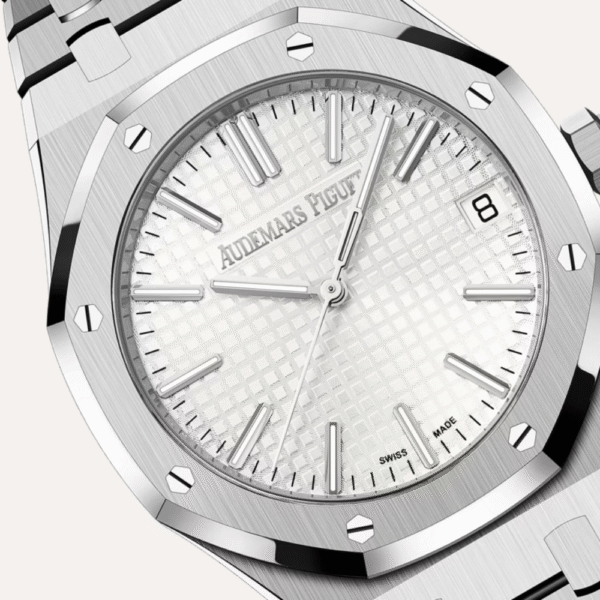 Audemars Piguet Royal Oak Selfwinding 41mm, Stainless Steel, Silver-Toned "Grande Tapisserie" Dial