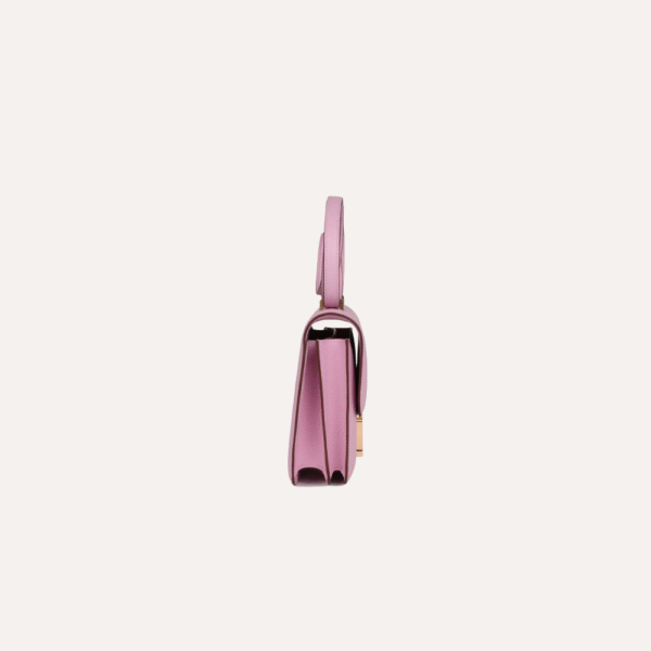 Hermès Constance 18 Mauve Sylvestre Epsom Rose Gold Hardware