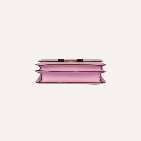 Hermès Constance 18 Mauve Sylvestre Epsom Rose Gold Hardware