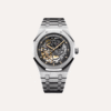 Audemars Piguet Double Balance Wheel Openworked 41mm, Stainless Steel, Grey Dial