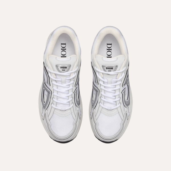 Dior B30 White Mesh and White