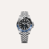 Rolex GMT-Master II "Batgirl" Black & Blue Bezel Stainless Steel Jubilee 126710BLNR.