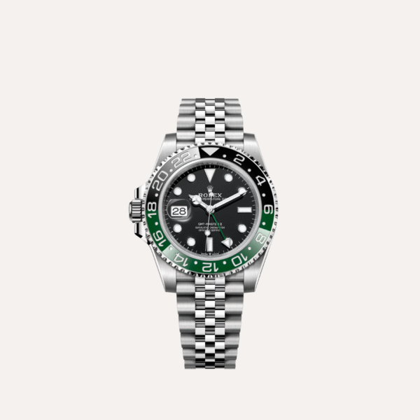 Rolex GMT-Master II "Sprite" Stainless Steel with Black and Green Ceramic Bezel Jubilee 126720VTNR
