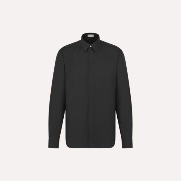 Dior Oblique Cotton Shirt Black