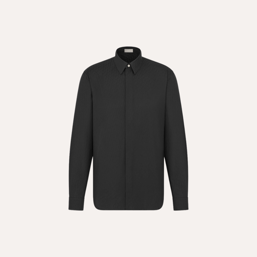 Dior Oblique Cotton Shirt Black