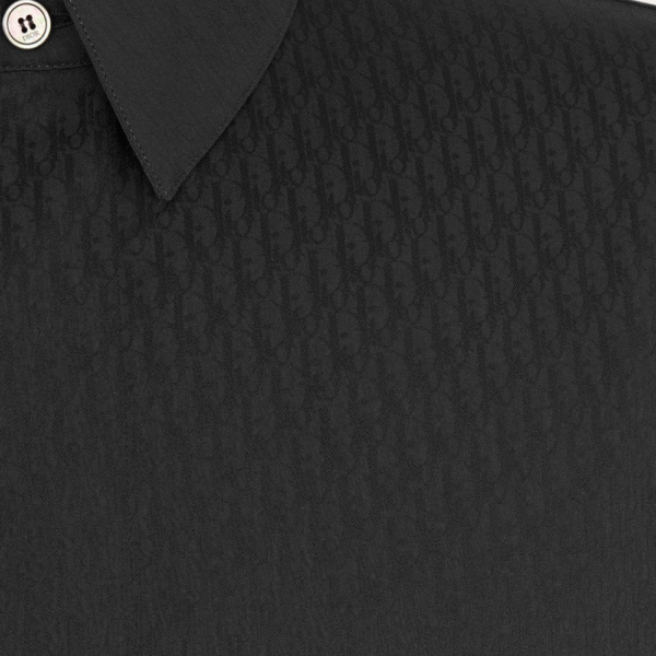 Dior Oblique Cotton Shirt Black