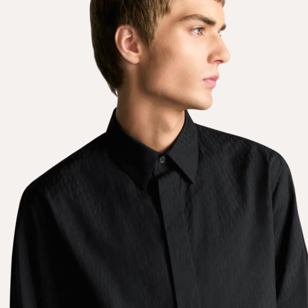 Dior Oblique Cotton Shirt Black
