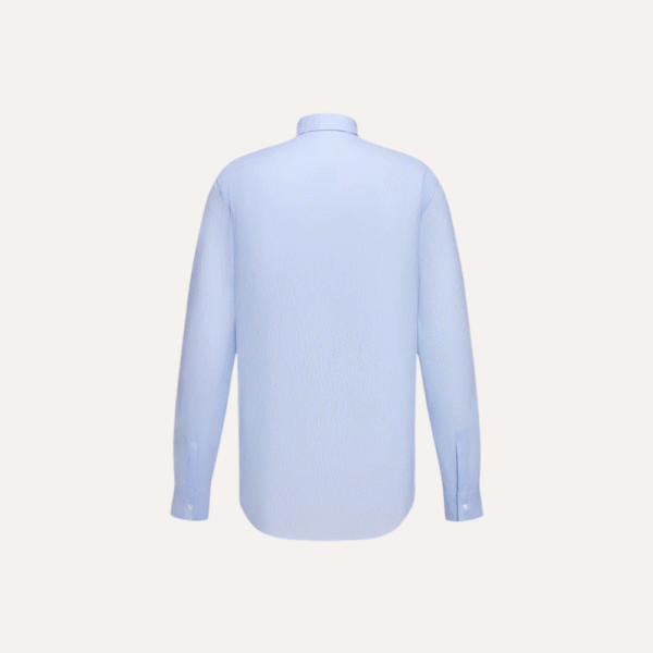 Dior Oblique Cotton Shirt Blue