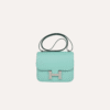 Hermès Constance 18 Aqua Chevre Palladium Hardware