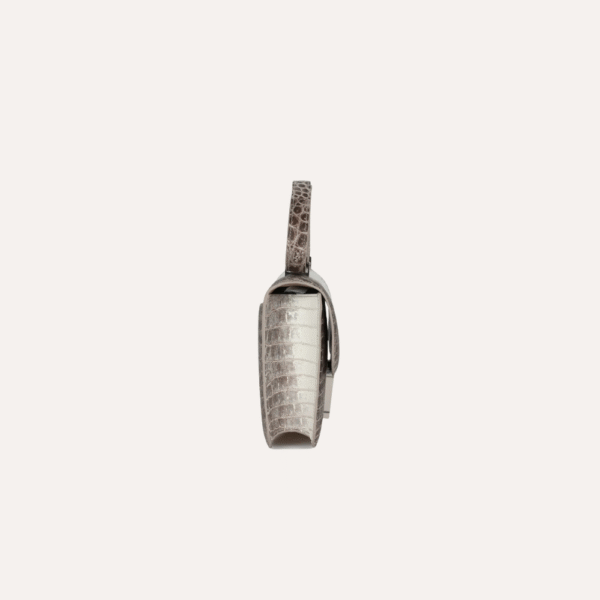 Hermès Constance 1-24 Himalaya Matte Niloticus Crocodile Palladium Hardware