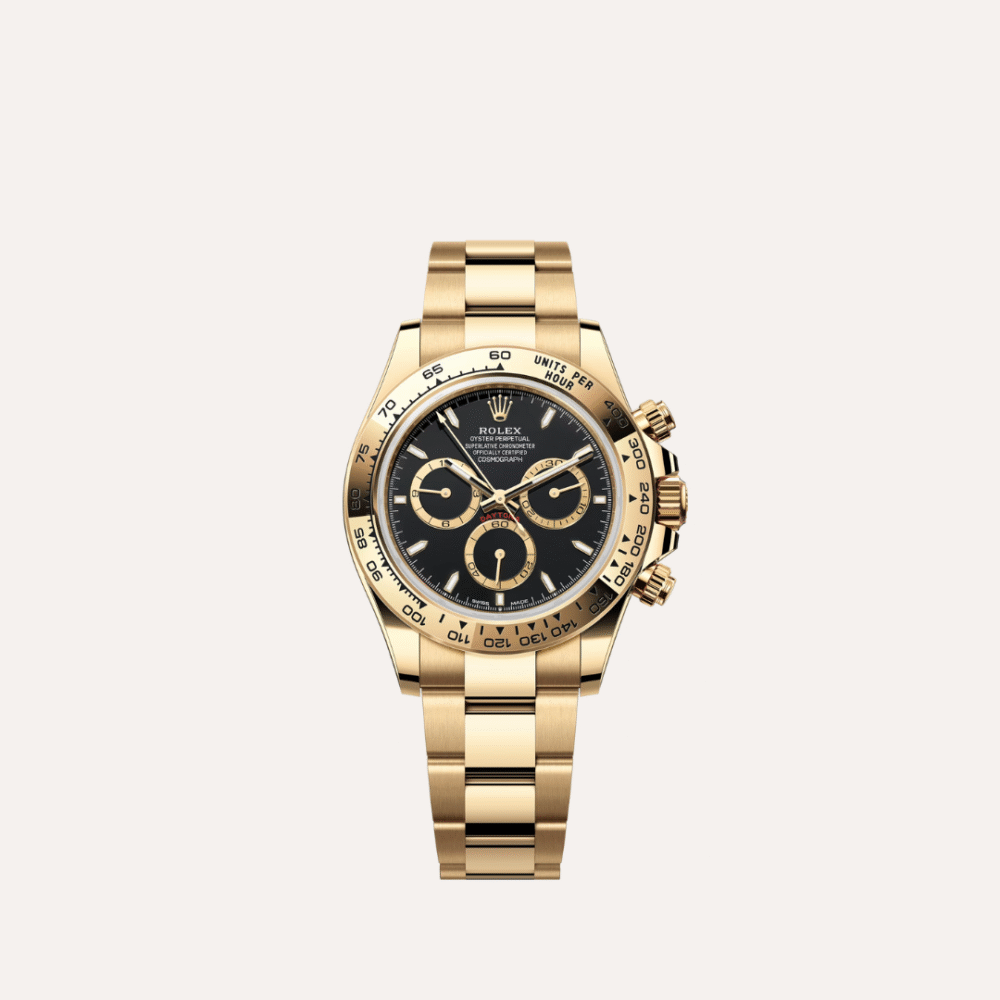 Rolex Cosmograph Daytona 40mm Two-Tone Yellow Gold & Stainless Steel with Black and Gold Dial 126503