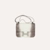 Hermès Constance 1-24 Himalaya Matte Niloticus Crocodile Palladium Hardware