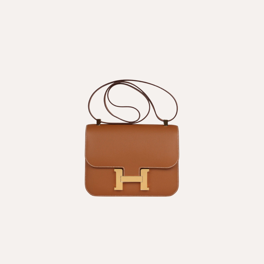 Hermès Constance 1-24 Gold Epsom Gold Hardware