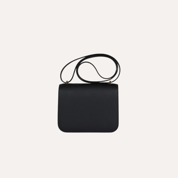 Hermès Constance 1-18 Black Epsom Gold Hardware