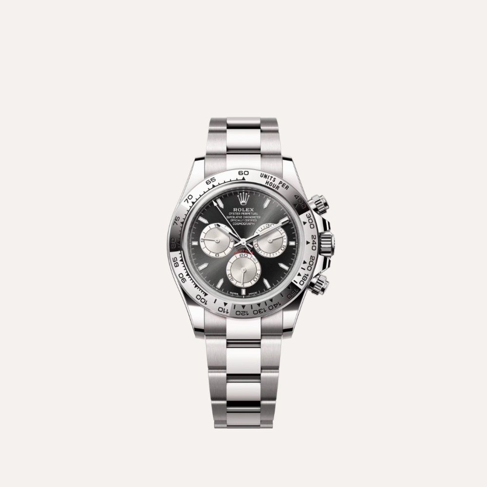 Rolex Cosmograph Daytona 40mm White Gold with Black Dial 126509