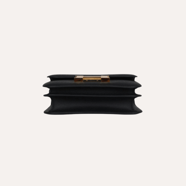 Hermès Constance 1-18 Black Epsom Gold Hardware
