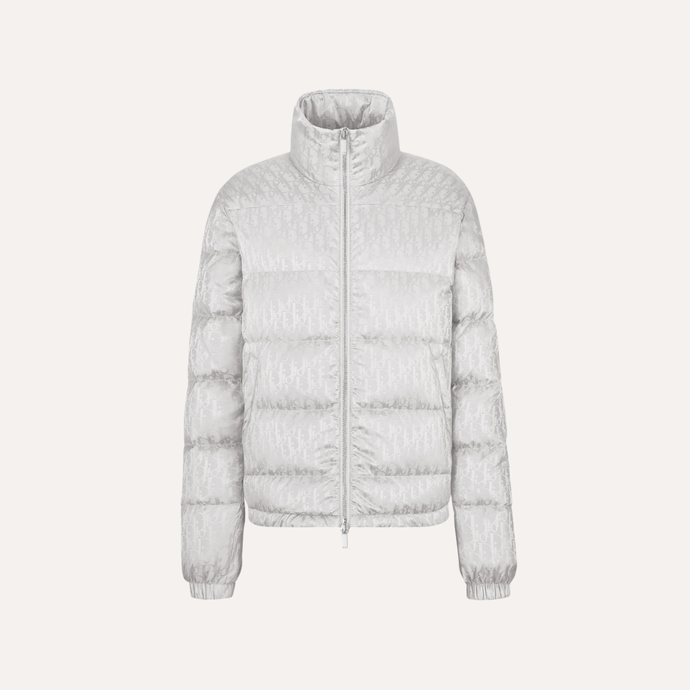 Dior Oblique Blouson Silver Jacket