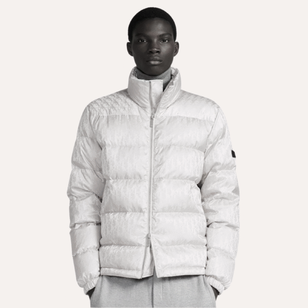 Dior Oblique Blouson Silver Jacket